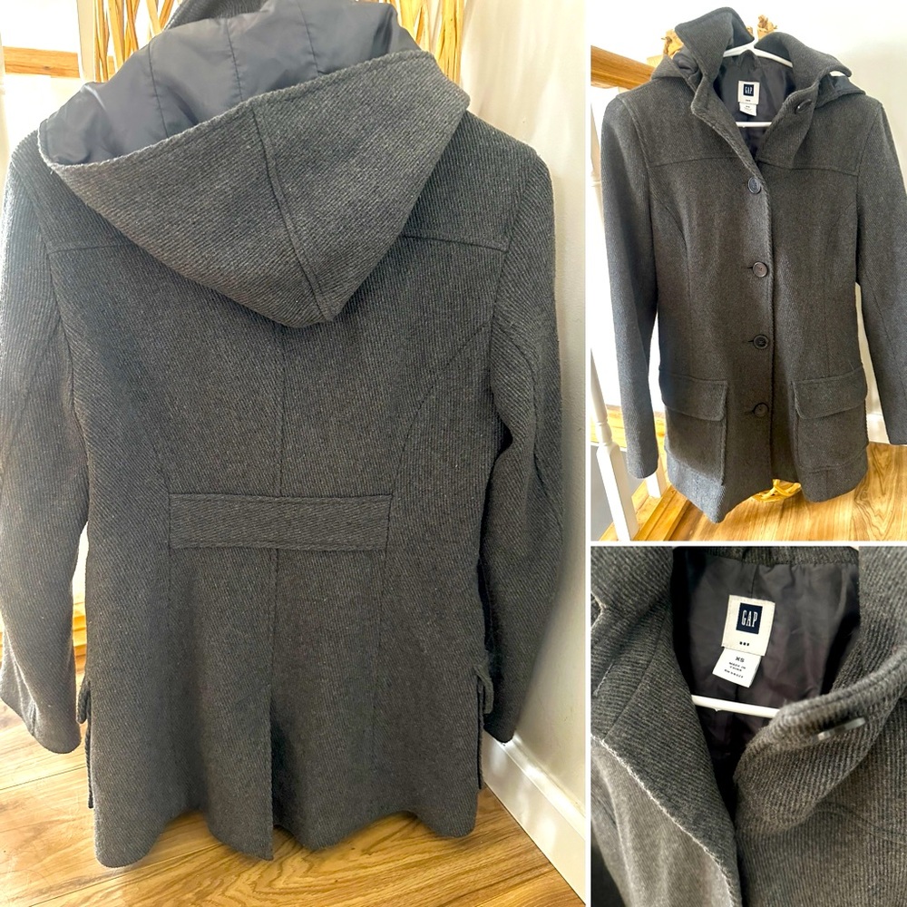 ❤️ Gap Peacoat Gray